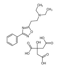 N,N-diethyl-2-(3-phenyl-1,2,4-oxadiazol-5-yl)ethanamine 34155-96-9