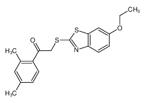 5351-32-6 structure, C19H19NO2S2