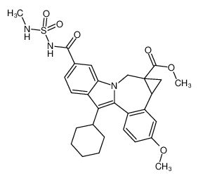 1033906-16-9 structure, C29H33N3O6S