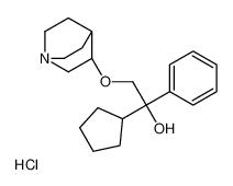 2-(1-azabicyclo[2.2.2]octan-3-yloxy)-1-cyclopentyl-1-phenylethanol,hydrochloride