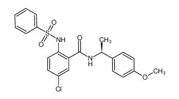 474449-05-3 structure, C22H21ClN2O4S