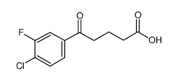 5-(4-chloro-3-fluorophenyl)-5-oxopentanoic acid 845790-44-5