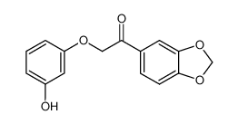 860741-88-4 1-benzo[1,3]dioxol-5-yl-2-(3-hydroxy-phenoxy)-ethanone