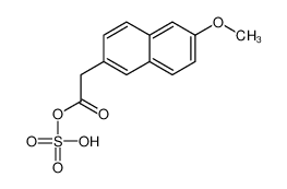 sulfo 2-(6-methoxynaphthalen-2-yl)acetate 1246819-61-3