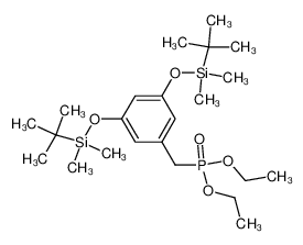 869011-52-9 structure, C23H45O5PSi2