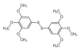 1,1'-(3,4,5-trimethoxyphenyl)disulfide 16807-29-7