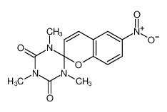 65320-22-1 1,3,5-trimethyl-6'-nitrospiro[1,3,5-triazinane-6,2'-chromene]-2,4-dione