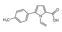 1-ethenyl-5-(4-methylphenyl)pyrrole-2-carboxylic acid 131172-66-2