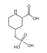 cis-4-(phosphonomethyl)-2-piperidinecarboxylic acid 110347-85-8