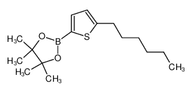 2-(5-hexylthiophen-2-yl)-4,4,5,5-tetramethyl-1,3,2-dioxaborolane 917985-54-7