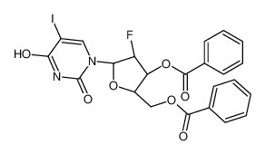 1-(3,5-二-O-苯甲酰基-2-脱氧-2-氟-beta-D-阿拉伯呋喃糖基)-5-碘-2,4(1H,3H)-嘧啶二酮