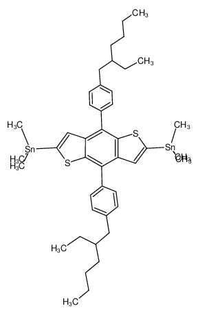 1380582-97-7 structure, C44H62S2Sn2