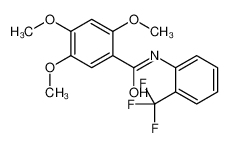 701217-58-5 structure, C17H16F3NO4