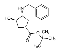 tert-Butyl (3R,4R)-3-(benzylamino)-4-hydroxypyrrolidine-1-carboxylate 429673-83-6