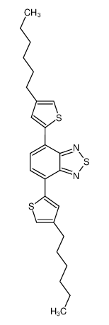 4,7-bis-(4-hexyl-thiophen-2-yl)-benzo[1,2,5]thiadiazole 761416-46-0