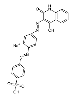 6300-46-5 structure, C21H15N5NaO5S+