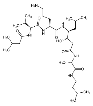 134947-70-9 structure, C31H60N6O6