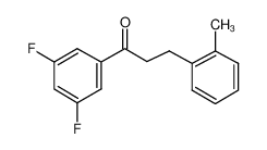 1-(3,5-二氟苯基)-3-(2-甲基苯基)-1-丙酮