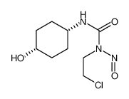 Urea, 1-(2-chloroethyl)-3-(cis-4-hydroxycyclohexyl)-1-nitroso- 52049-26-0