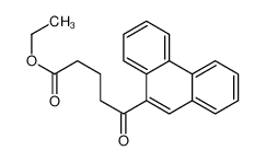 ethyl 5-oxo-5-phenanthren-9-ylpentanoate 898752-88-0