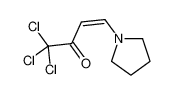 1,1,1-trichloro-4-pyrrolidin-1-ylbut-3-en-2-one 83124-97-4