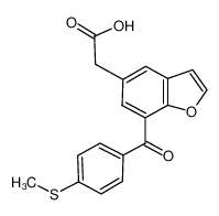 97483-17-5 structure, C18H14O4S