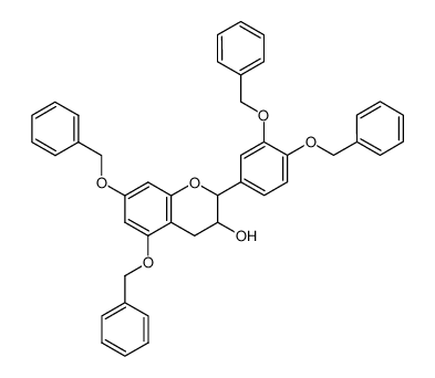 racemic 5,7,3',4'-tetra-O-benzyl-(+/-)-catechin 896121-49-6