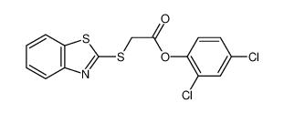 2,4-dichlorophenyl 2-(benzo[d]thiazol-2-ylthio)acetate