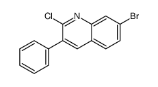 7-Bromo-2-chloro-3-phenylquinoline 85274-44-8