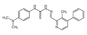 76614-83-0 structure, C22H23N5S