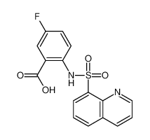 478263-90-0 structure, C16H11FN2O4S