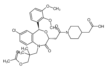 189060-13-7 structure, C33H41ClN2O9