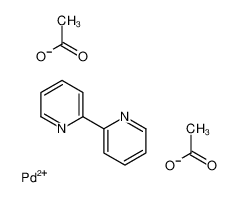 14724-41-5 structure, C14H14N2O4Pd