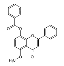 858801-66-8 8-benzoyloxy-5-methoxy-2-phenyl-chromen-4-one