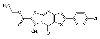 122945-82-8 structure, C18H13ClN2O3S2