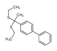 112260-70-5 1-[1,1-bis(ethylsulfanyl)ethyl]-4-phenylbenzene