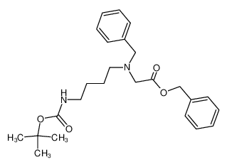 174799-96-3 benzyl N-benzyl-N-(4-((tert-butoxycarbonyl)amino)butyl)glycinate