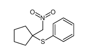 109585-27-5 [1-(nitromethyl)cyclopentyl]sulfanylbenzene