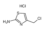4-Chloromethyl-thiazol-2-ylamine hydrochloride 59608-97-8