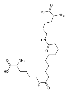 2-amino-6-[[10-[(5-amino-5-carboxypentyl)amino]-10-oxodecanoyl]amino]hexanoic acid 31146-98-2