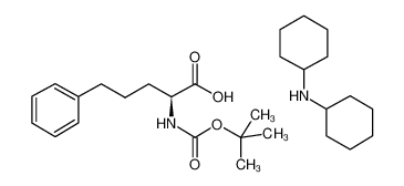 N-cyclohexylcyclohexanamine,(2S)-2-[(2-methylpropan-2-yl)oxycarbonylamino]-5-phenylpentanoic acid 113756-89-1