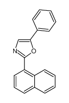 2-naphthalen-1-yl-5-phenyl-1,3-oxazole 846-63-9