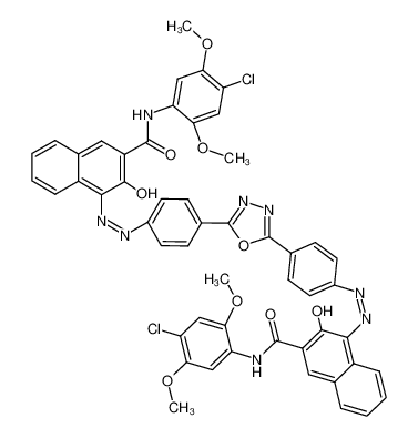 70621-24-8 structure, C52H38Cl2N8O9