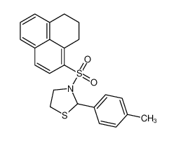 537678-05-0 structure, C23H23NO2S2