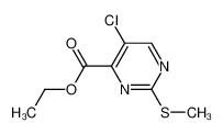 5-氯-2-(甲基硫代)嘧啶-4-羧酸乙酯