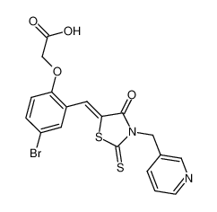 432001-69-9 structure, C18H13BrN2O4S2