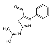 N-(5-formyl-4-phenyl-1,3-thiazol-2-yl)acetamide 89021-12-5