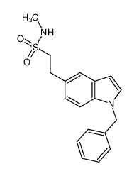 894351-85-0 spectrum, 2-(1-benzylindol-5-yl)-N-methylethanesulfonamide