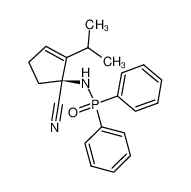 878011-77-9 (1S)-N-(1-cyano-2-isopropylcyclopent-2-en-1-yl)-P,P-diphenylphosphinic amide