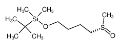 155184-96-6 spectrum, (S)-4-(tert-Butyldimethylsiloxy)butyl methyl sulfoxide